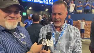 Richie Farmer Interview at Rupp Arena [upl. by Rik]