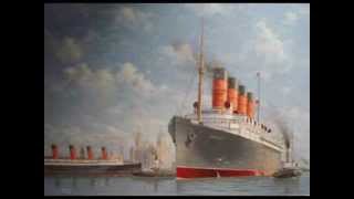 RMS Mauretania Cunard Line Wiener Blut Waltz  Strings [upl. by Belicia]