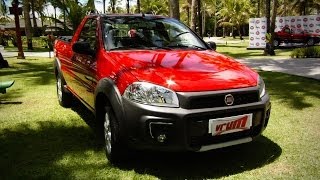 Lançamento Fiat Strada [upl. by Atsylak]