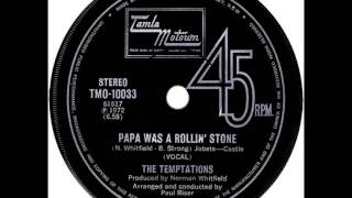 Temptations  Papa Was A Rollin Stone Dj S Rework [upl. by Drake]