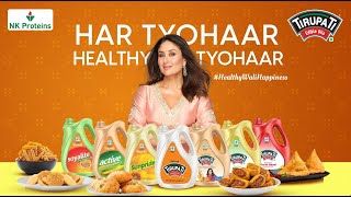 Har Tyohaar Healthy Tyohaar  Tirupati Edible Oils  Healthy Waali Happiness   Kareena Kapoor Khan [upl. by Plerre771]