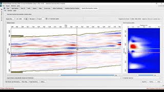 Amplitude Spectrum Analysis in HampsonRussell 120 [upl. by Moorefield]