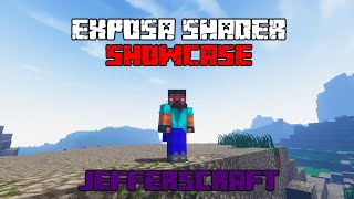 Minecraft 1165 Forge Exposa Shader Showcase paired with Clarity Texture Pack [upl. by Alis]