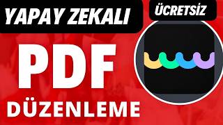 Yapay Zekalı En İyi PDF Düzenleme Uygulaması UPDF [upl. by Alleber]