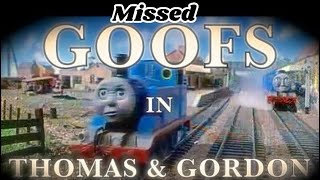 MISSED goofs in Thomas and Gordon that GWR studios didn’t notice [upl. by Marleen]