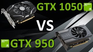 GTX 1050 vs GTX 950  Comparison amp Benchmarks [upl. by Tonina]