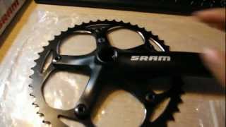 SRAM S100 Courier Crankset Review [upl. by Natsirk]