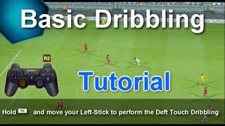 PES 2013  Basic Dribbling Tutorial [upl. by Fenn]