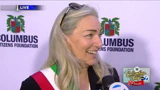 Mariangela Zappia Italian Ambassador to US 2024 Columbus Day Parade 2024 [upl. by Zurheide876]