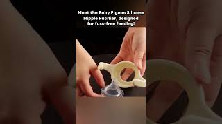 Pigeon Slim Neck Nipple Review  Best Silicone Baby Pacifier [upl. by Tnayrb]