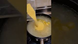 Italian polentanepali Dido shortvideo shortsfeed cooking shortsviral [upl. by Analeh568]