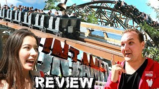 UNTAMED RMC Hybrid Coaster Walibi Holland  Review [upl. by Ansela]