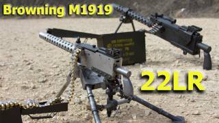 Browning M1919 22 Caliber Machine Gun [upl. by Moynahan]