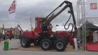 Harvester und Forwarder  Forstmaschinen XXL auf der Interforst 2010 MesseLIVE [upl. by Romilda]