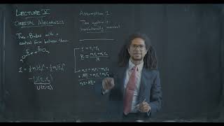 Classical Mechanics Fall 2024 Lecture 10 Orbital Mechanics [upl. by Aridatha]