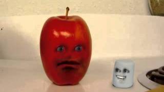 Annoying Orange DeathKnife AttackApple 6 [upl. by Nnylarak923]