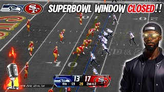 Seahawks vs 49ers THRILLER Epic Reaction 😱💥 [upl. by Schwitzer764]