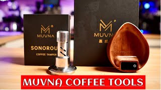 Espresso tools from MUVNA  New tamper and coffee scale [upl. by Clareta505]