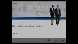 Microsoft Dynamics AX How to Configure Budget Control [upl. by Yesrod946]