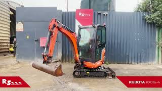 KUBOTA KX0164  MINI EXCAVATOR  RS MACHINERY HIRE AND SALE [upl. by Montana369]