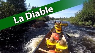 Canoe camping MontTremblant La Diable [upl. by Vidovic]