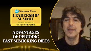 Periodic fasting and diets mimicking its advantages explained by Dr Valter Longo HTLS2021 [upl. by Wendell]