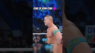 john cena attitude 😈 john cena fear wwe johncena new shorts treanding wrestlemania [upl. by Docilla]