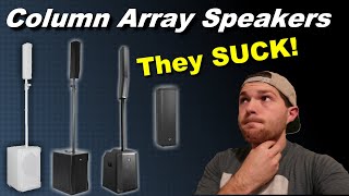 😱 My Review on column array speakers Turbosound IP300 EV evolve 50 RCF evox 8 j8 [upl. by Norean]