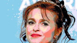 Animated Helena Bonham Carter Incredible Time Lapse [upl. by Ailina]