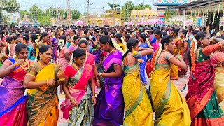 பேராவூர் முளைப்பாரி திருவிழா  கும்மிஆட்டம்  கும்மிபாட்டு  Ramanathapuram  Peravoor festival [upl. by Tubb]