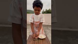 Masala egg recipe  Quail egg shortsfeed shorts viralvideo kidsvideo miniature cooking baby [upl. by Einahets]