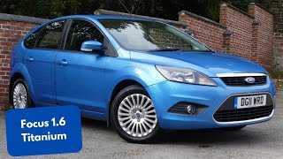 Ford Focus 16 Titanium Petrol Hatchback 5 Door [upl. by Lonnard]