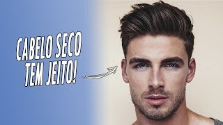 CABELO SECO MASCULINO COMO TRATAR [upl. by Ordisy]