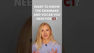 What grammar do you need to speak ADVANCED C1 English [upl. by Annaehr]