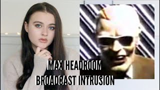 THE MAX HEADROOM BROADCAST INTRUSION  AD  MIDWEEK MYSTERY [upl. by Billi]