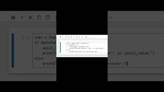 Get ASCII Codes Easily in Python Shorts viralshorts [upl. by Gaddi700]