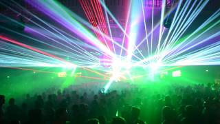 Gashouder Amsterdam gasfabriek lasershow [upl. by Asilrac61]