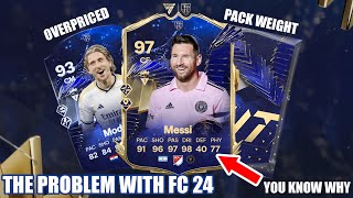 THE PROBLEM WITH FC 24 TOTY EDITION [upl. by Luahs]