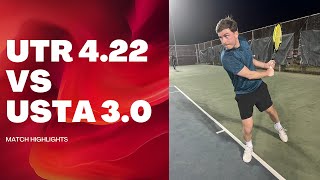 I Nearly Cracked Against a 30 Pusher  Tennis League Network Match 2 [upl. by Eelorac118]