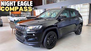 All new Jeep Compass NIGHT EAGLE EDITION ₹2518 lakh 2024  jeep compass night eagle review [upl. by Zerep888]