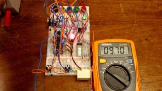 3bit AnalogtoDigital Converter [upl. by Hgielek]