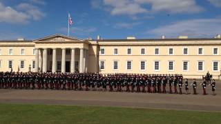 Sovereigns Parade Rehearsal  Exit  April 2014 [upl. by Eadrahc]