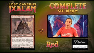 🔴 Complete Set Review 🔴  Lost Caverns Of Ixalan  Red Cards  Constructed And Limited [upl. by Noivaz341]