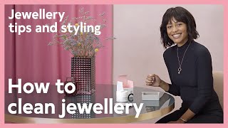 Jewellery tips and styling How to clean jewellery  Pandora [upl. by Prissy673]