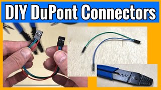 🔧 How to Make Jumper Wires with Dupont Connectors  DIY Tutorial [upl. by Hueston]