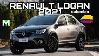 😨RENAULT LOGAN 2021en COLOMBIA😨 características y precios  Metacho [upl. by Minny]