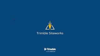 Trimble Siteworks Getting started 1 [upl. by Ojeillib]