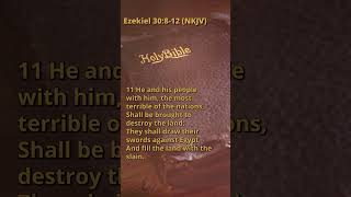 Ezekiel 30812 NKJV [upl. by Warfeld]