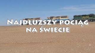 Najdłuższy pociąg na świecie  kolej mauretańska na Saharze  Bezdroża 4x4 [upl. by Yllas]