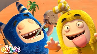 Pogo and Bubbles LOST in the Desert 🌵  OddBods Science and Nature Cartoons For Kids Moonbug Kids [upl. by Navak657]